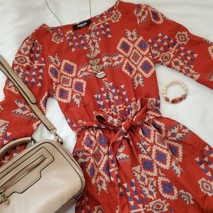 Chic Long Sleeve Dress